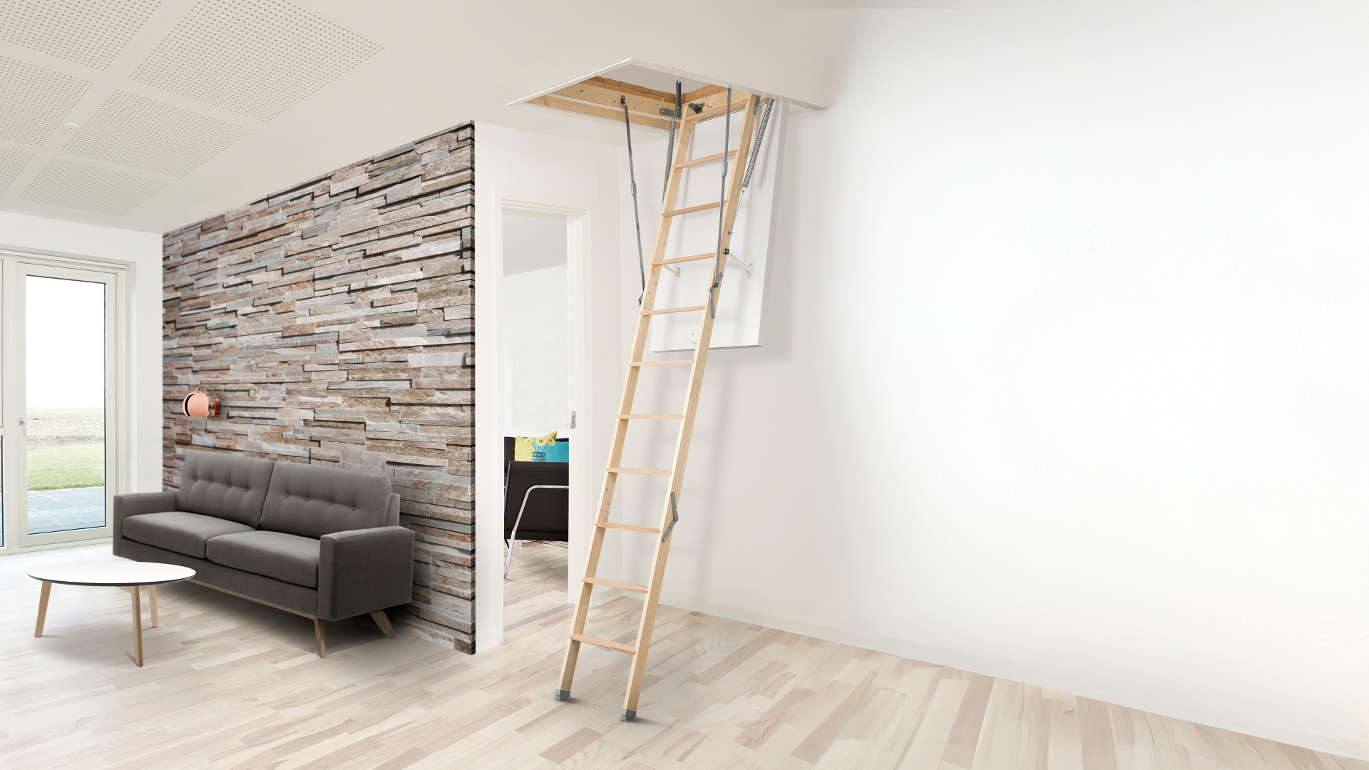 Loft ladder clickFIX® 56S 